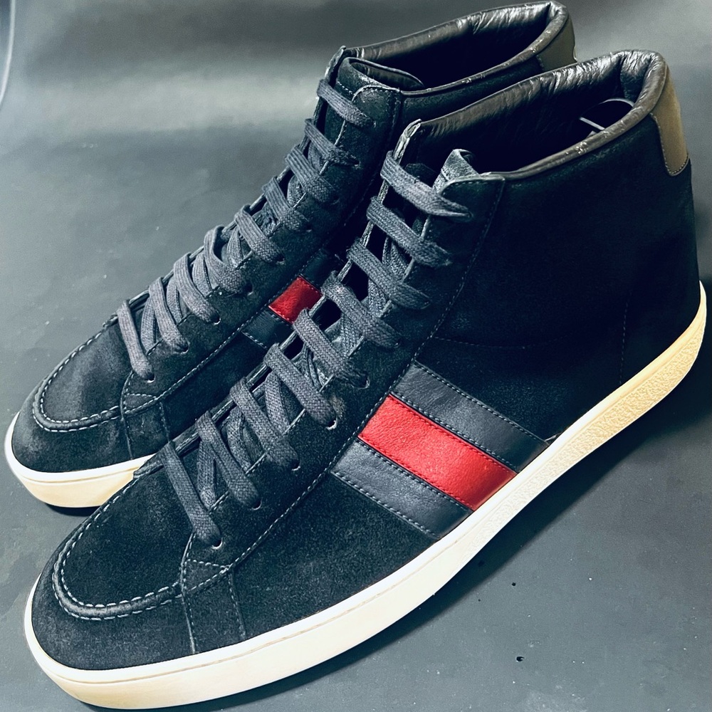 Gucci Suede High 'Blue' Trainer | Size 9G | 9.5US